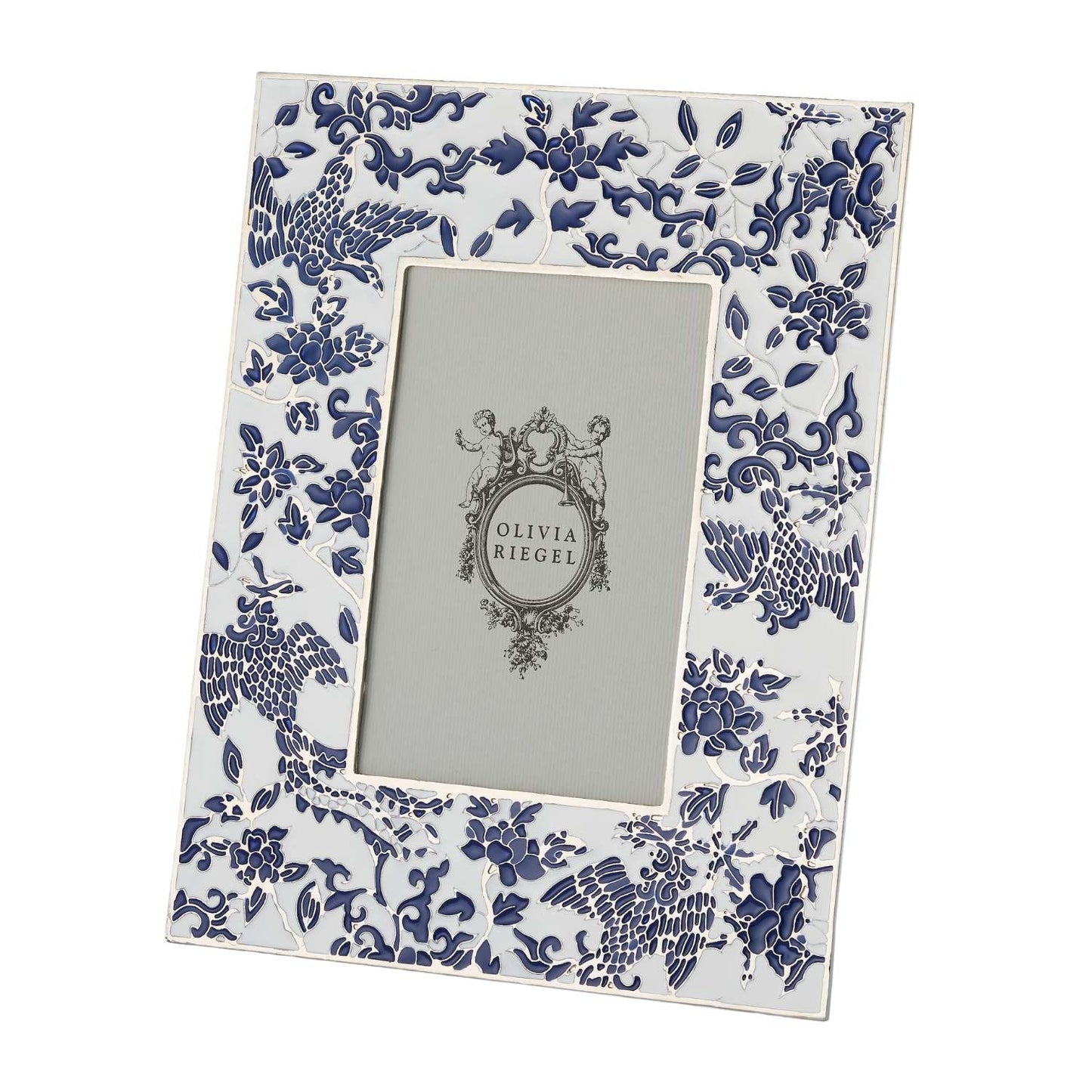 Olivia Riegel Picture Frames Olivia Riegel Blue & White Imperial Phoenix Frame Blue 4" x 6"
