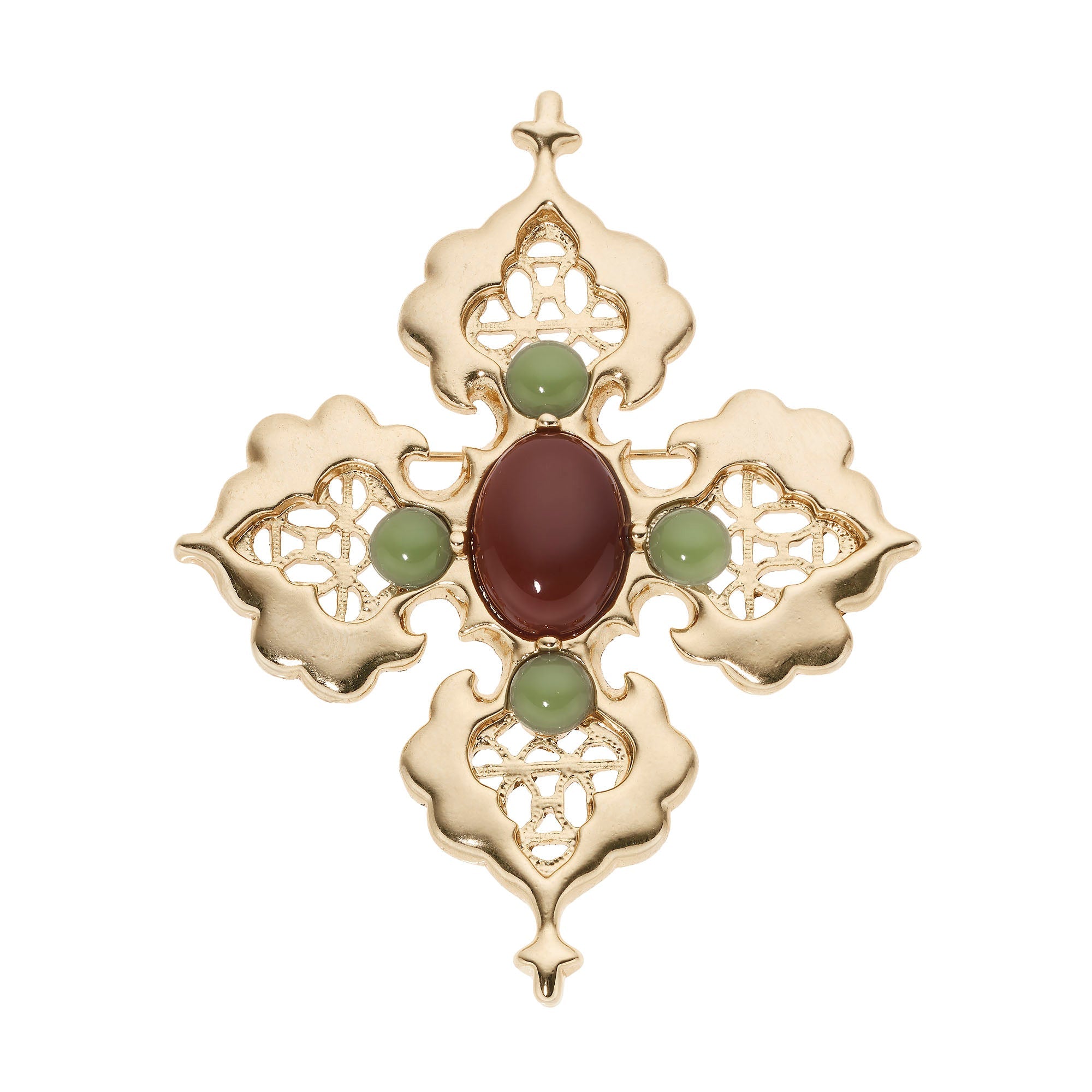 Olivia Riegel Jewelry Olivia Riegel Byzantine Filigree Cross Brooch