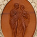 Olivia Riegel Jewelry Olivia Riegel Byzantine Revival Amber Intaglio Brooch with Pearls