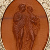 Olivia Riegel Jewelry Olivia Riegel Byzantine Revival Amber Intaglio Brooch with Pearls