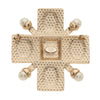 Olivia Riegel Jewelry Olivia Riegel Byzantine Revival Cross Brooch with Intaglios & Pearls