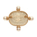 Olivia Riegel Jewelry Olivia Riegel Byzantine Revival Gold Intaglio Brooch with Pearls