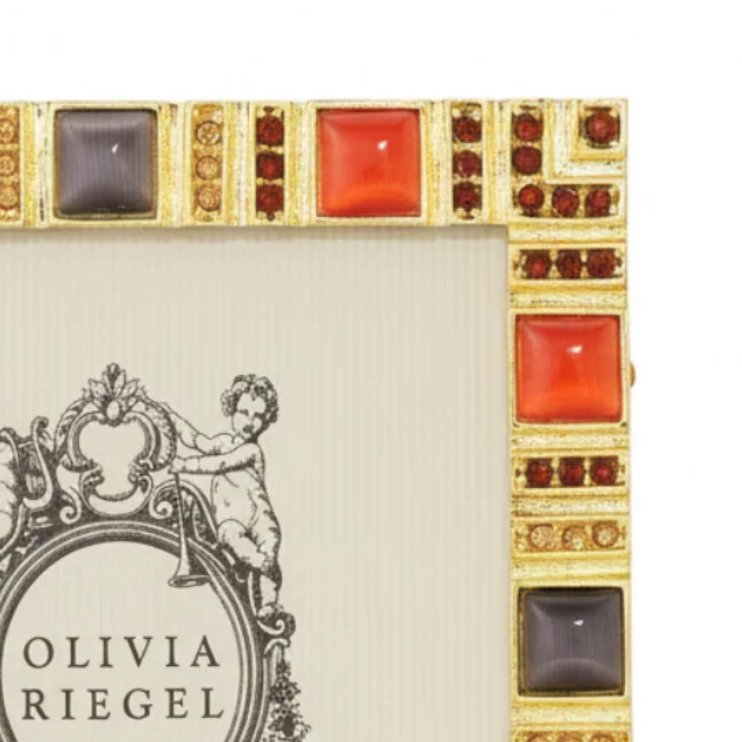 Olivia Riegel Picture Frames Olivia Riegel Capri Picture Frame 3.5" x 3.5" Multicolor