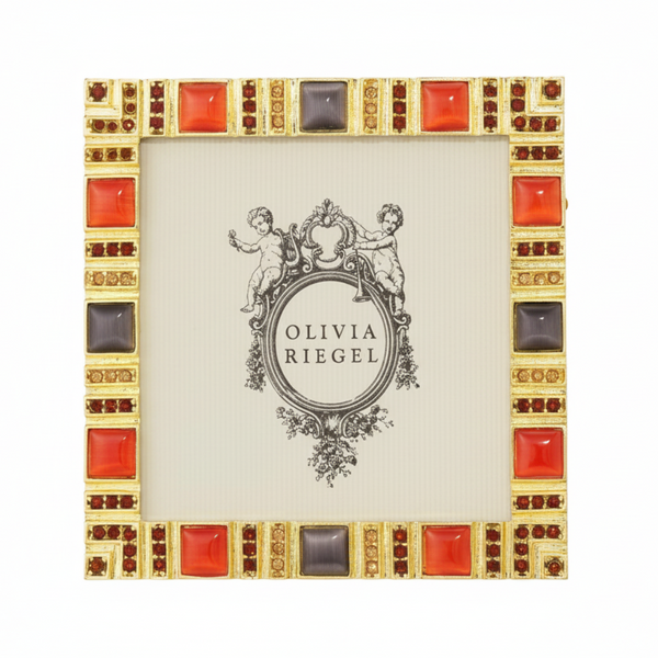 Olivia Riegel Picture Frames Olivia Riegel Capri Picture Frame 3.5" x 3.5" Multicolor