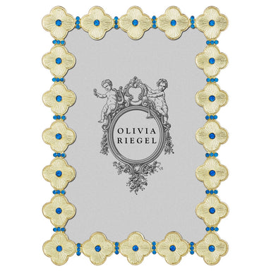 Olivia Riegel Picture Frames Olivia Riegel Clover Capri Frame Gold 4" x 6"