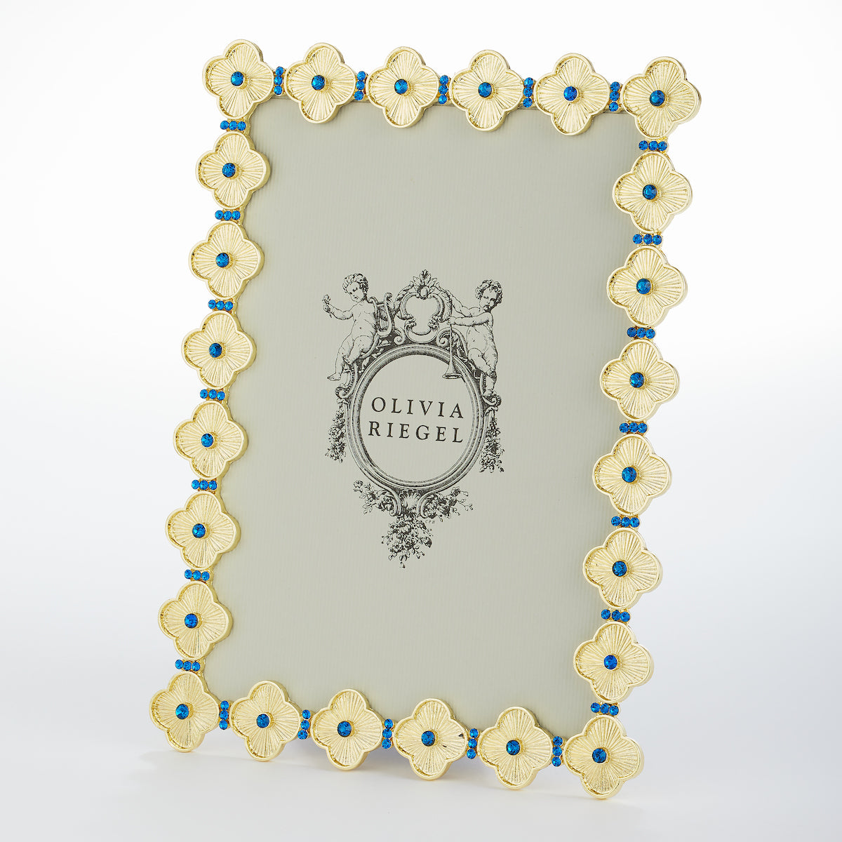 Olivia Riegel Picture Frames Olivia Riegel Clover Capri Frame Gold 4" x 6"