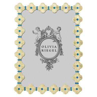 Olivia Riegel Picture Frames Olivia Riegel Clover Capri Frame Gold 5" x 7"