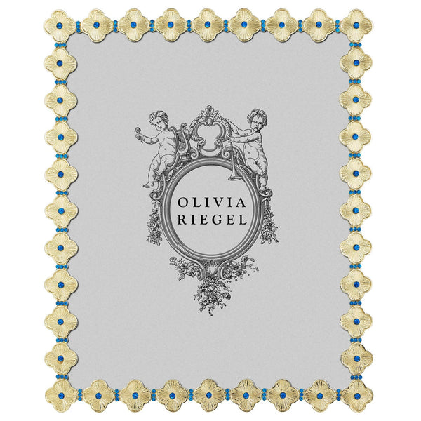 Olivia Riegel Picture Frames Olivia Riegel Clover Capri Frame Gold 8" x 10"