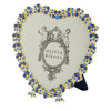 Olivia Riegel Picture Frames Olivia Riegel Contessa Heart Sapphire 3.5" Frame Gold
