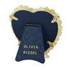 Olivia Riegel Picture Frames Olivia Riegel Contessa Heart Sapphire 3.5" Frame Gold