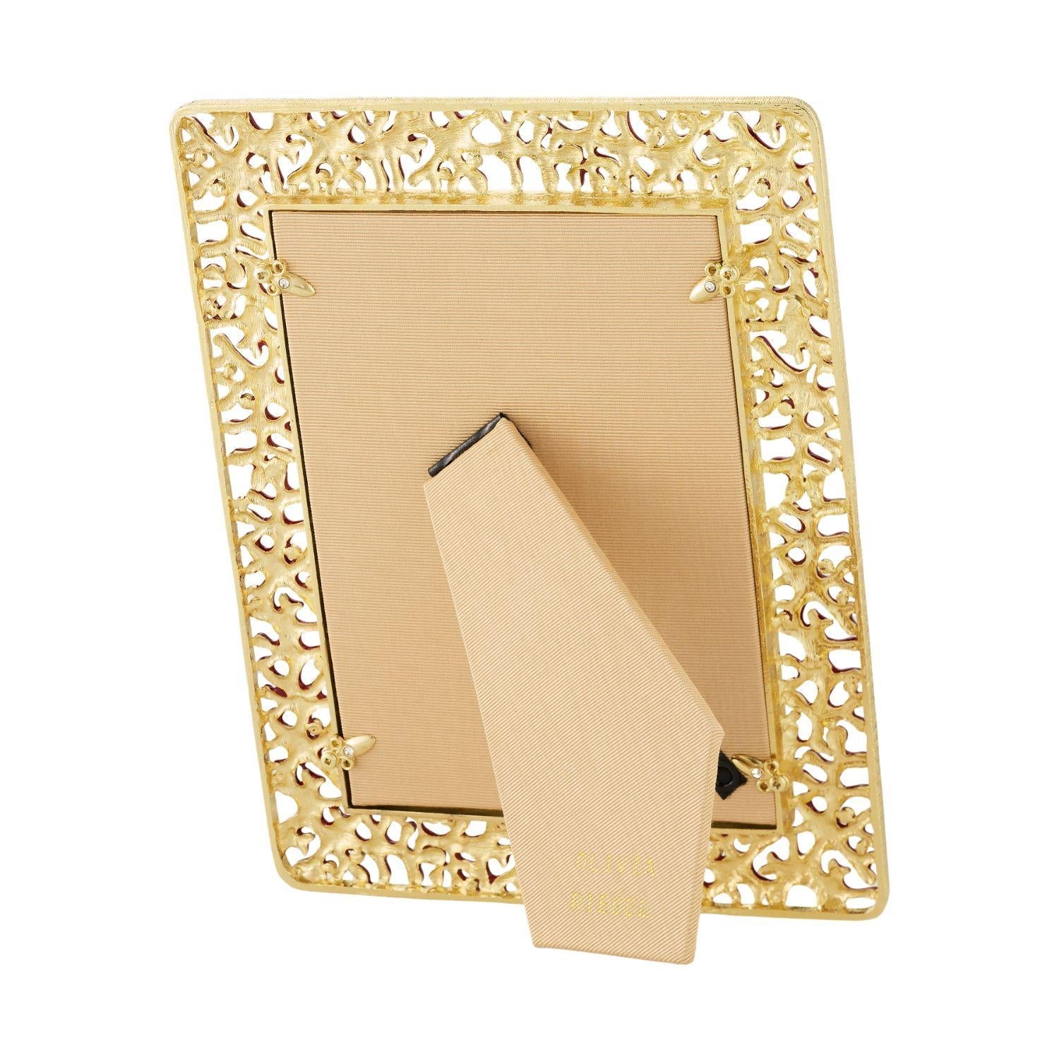 Olivia Riegel Picture Frames Olivia Riegel Coral Enamel Picture Frame 5" x 7" Red