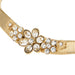 Olivia Riegel Jewelry Olivia Riegel Crystal Flower Collar Necklace Gold