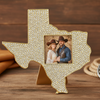 Olivia Riegel Picture Frames Olivia Riegel Crystal Texas Picture Frame Gold 3" x 3"