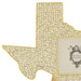 Olivia Riegel Picture Frames Olivia Riegel Crystal Texas Picture Frame Gold 3" x 3"