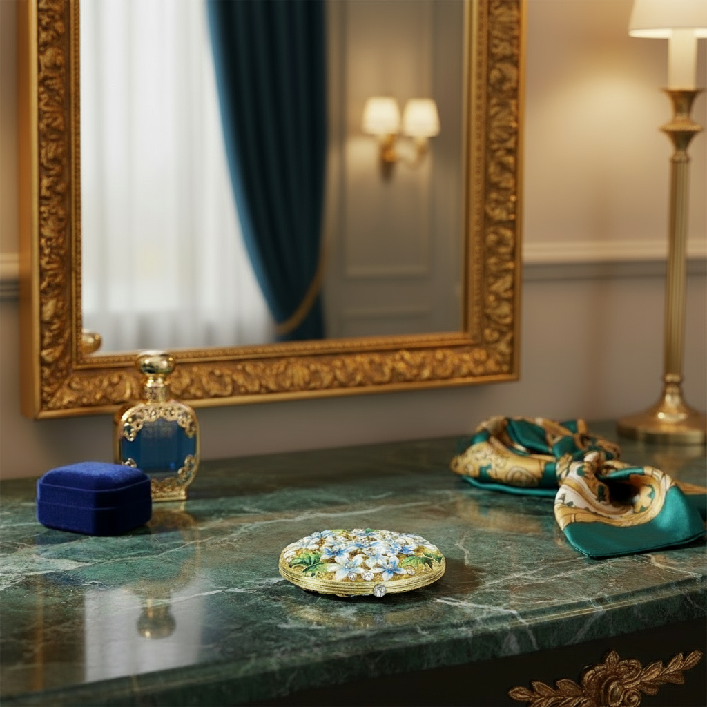 Olivia Riegel Giftware Olivia Riegel Daphne Compact Blue