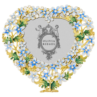 Olivia Riegel Picture Frames Olivia Riegel Daphne Heart Frame Multicolor 3" x 3"