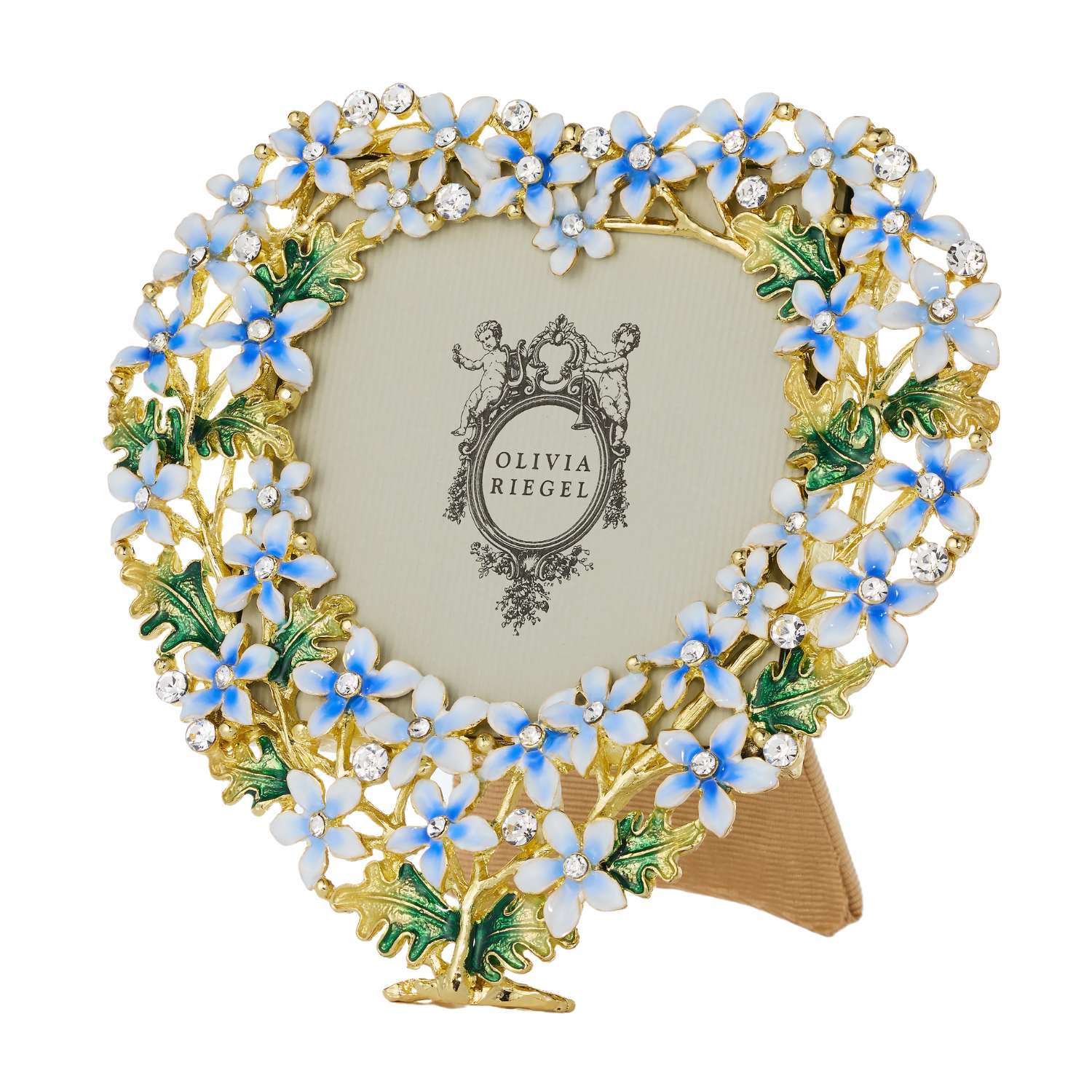 Olivia Riegel Picture Frames Olivia Riegel Daphne Heart Frame Multicolor 3" x 3"