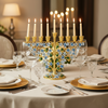 Olivia Riegel Giftware Olivia Riegel Daphne Menorah Blue