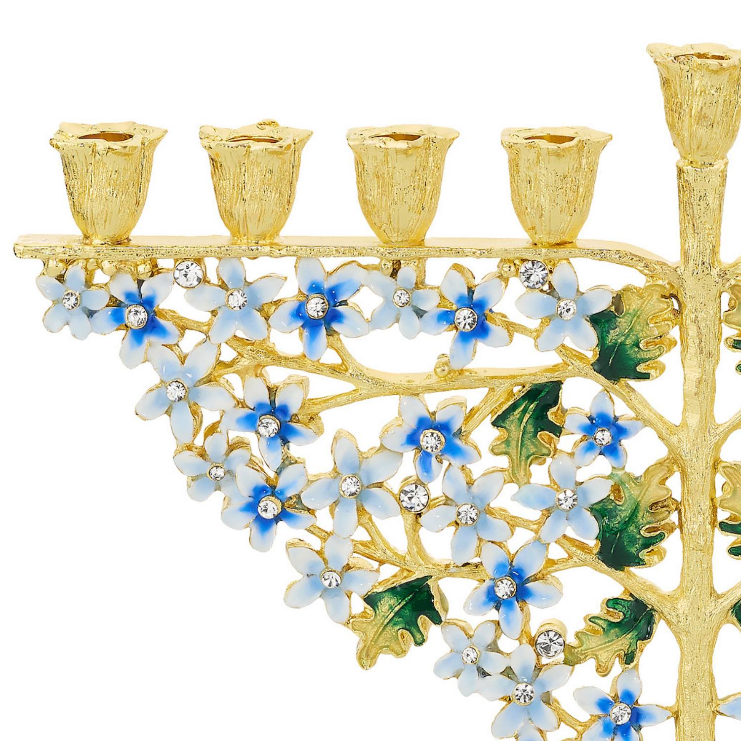 Olivia Riegel Giftware Olivia Riegel Daphne Menorah Blue