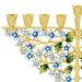 Olivia Riegel Giftware Olivia Riegel Daphne Menorah Blue