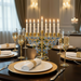 Olivia Riegel Giftware Olivia Riegel Daphne Menorah Blue