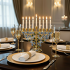 Olivia Riegel Giftware Olivia Riegel Daphne Menorah Blue