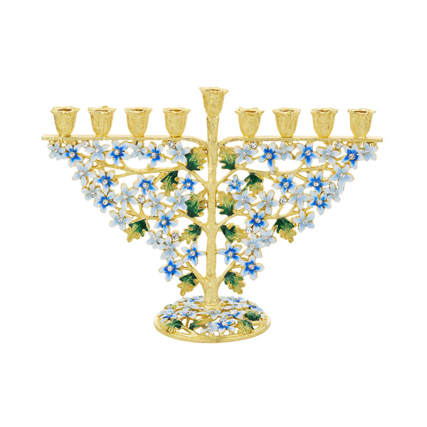 Olivia Riegel Giftware Olivia Riegel Daphne Menorah Blue
