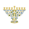 Olivia Riegel Giftware Olivia Riegel Daphne Menorah Blue