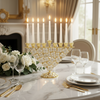 Olivia Riegel Giftware Olivia Riegel Dogwood Menorah White