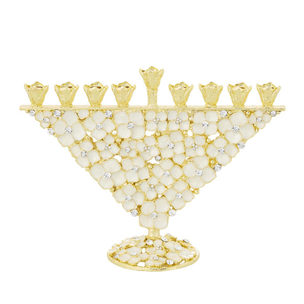 Olivia Riegel Giftware Olivia Riegel Dogwood Menorah White