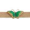 Olivia Riegel Jewelry Olivia Riegel Enamel Butterfly Mesh Bracelet
