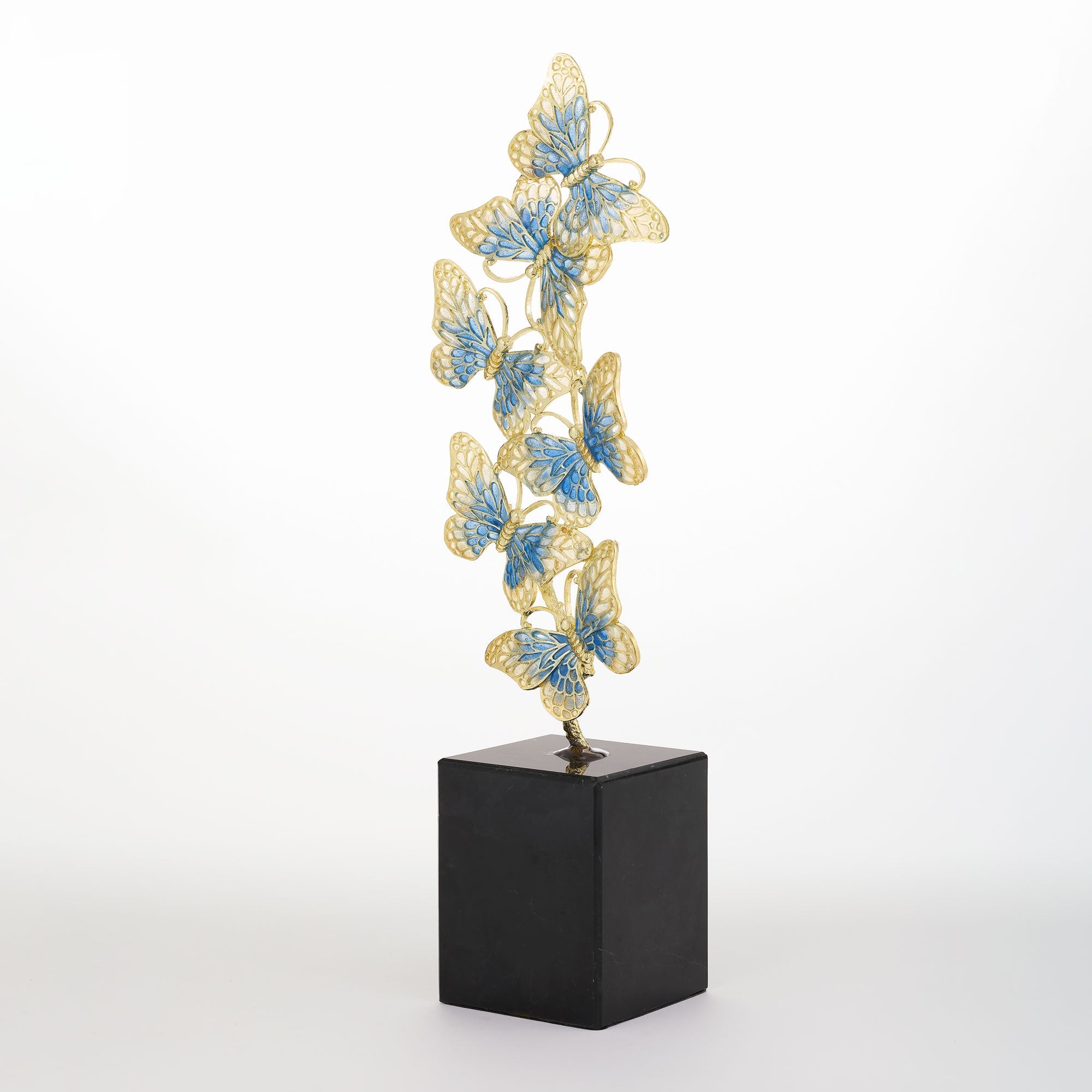 Olivia Riegel Giftware Olivia Riegel Enamel Butterfly Sculpture Blue