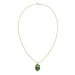 Olivia Riegel Jewelry Olivia Riegel Enamel Egg Locket Pendant Necklace Green