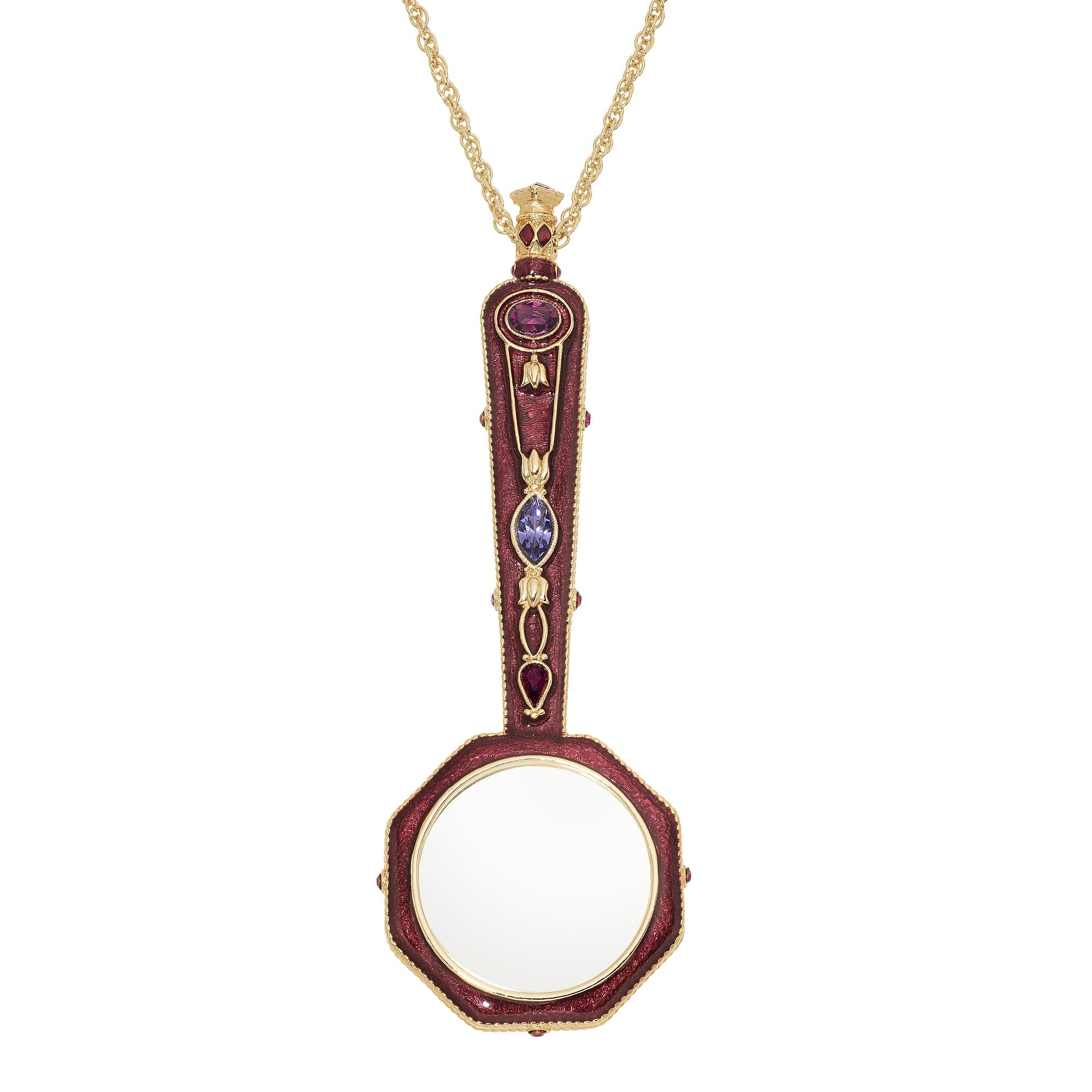Olivia Riegel Jewelry Olivia Riegel Enamel Magnifying Glass Necklace