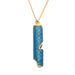 Olivia Riegel Jewelry Olivia Riegel Enamel Whistle Pendant Necklace Blue