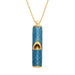 Olivia Riegel Jewelry Olivia Riegel Enamel Whistle Pendant Necklace Blue