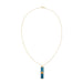 Olivia Riegel Jewelry Olivia Riegel Enamel Whistle Pendant Necklace Blue