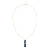 Olivia Riegel Jewelry Olivia Riegel Enamel Whistle Pendant Necklace Blue