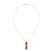 Olivia Riegel Jewelry Olivia Riegel Enamel Whistle Pendant Necklace Red