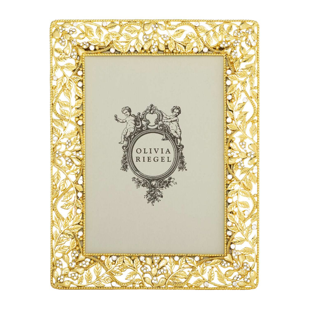 Festoon Frame Olivia Riegel Festoon Frame Gold 5x7 – Crystal Luxury Gift — ShopTheAddison