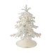 Olivia Riegel Giftware Olivia Riegel Flocked Enamel Christmas Tree White Small