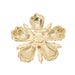 Olivia Riegel Jewelry Olivia Riegel Flower Brooch with Crystals