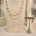 Olivia Riegel Jewelry Olivia Riegel Glass Pearl & Hematite Double Strand Necklace