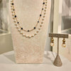 Olivia Riegel Jewelry Olivia Riegel Glass Pearl & Hematite Double Strand Necklace