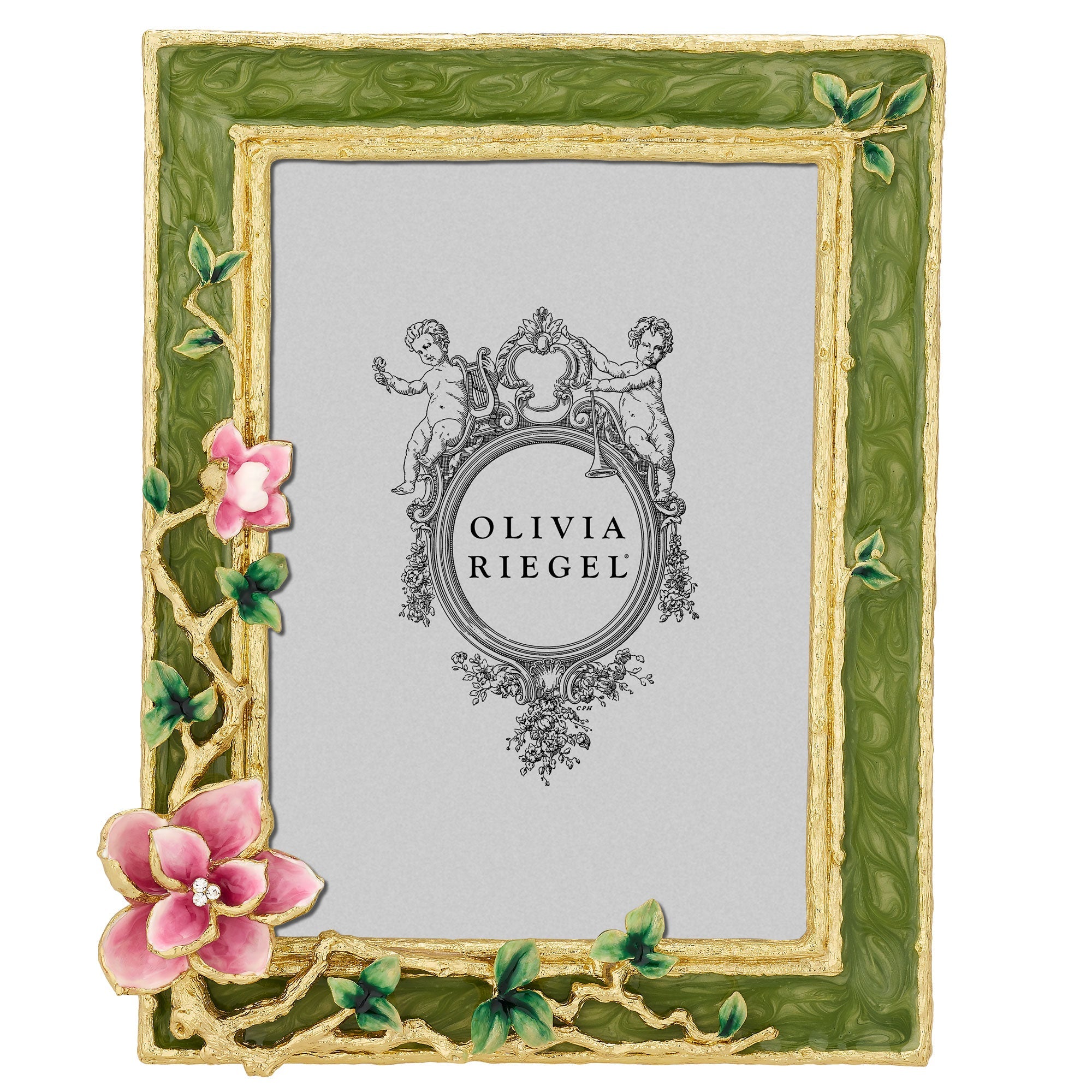 Olivia Riegel Picture Frames Olivia Riegel Gloria Picture Frame 5" x 7" Green