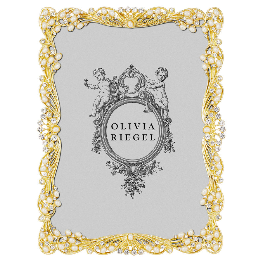 Olivia Riegel Picture Frames Olivia Riegel Gold Audrey 5" x 7" Frame