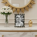 Olivia Riegel Picture Frames Olivia Riegel Gold Black Enamel Clover Picture Frame 2.5" x 3.5"