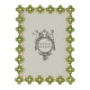 Olivia Riegel Picture Frames Olivia Riegel Gold Celadon Enamel Clover 5" x 7" Frame Green 5"x 7"