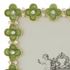 Olivia Riegel Picture Frames Olivia Riegel Gold Celadon Enamel Clover 5" x 7" Frame Green 5"x 7"