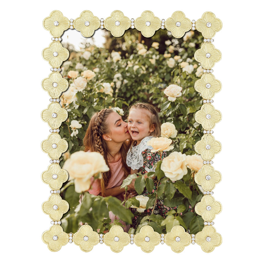 Olivia Riegel Picture Frames Olivia Riegel Gold Clover 5" x 7" Frame